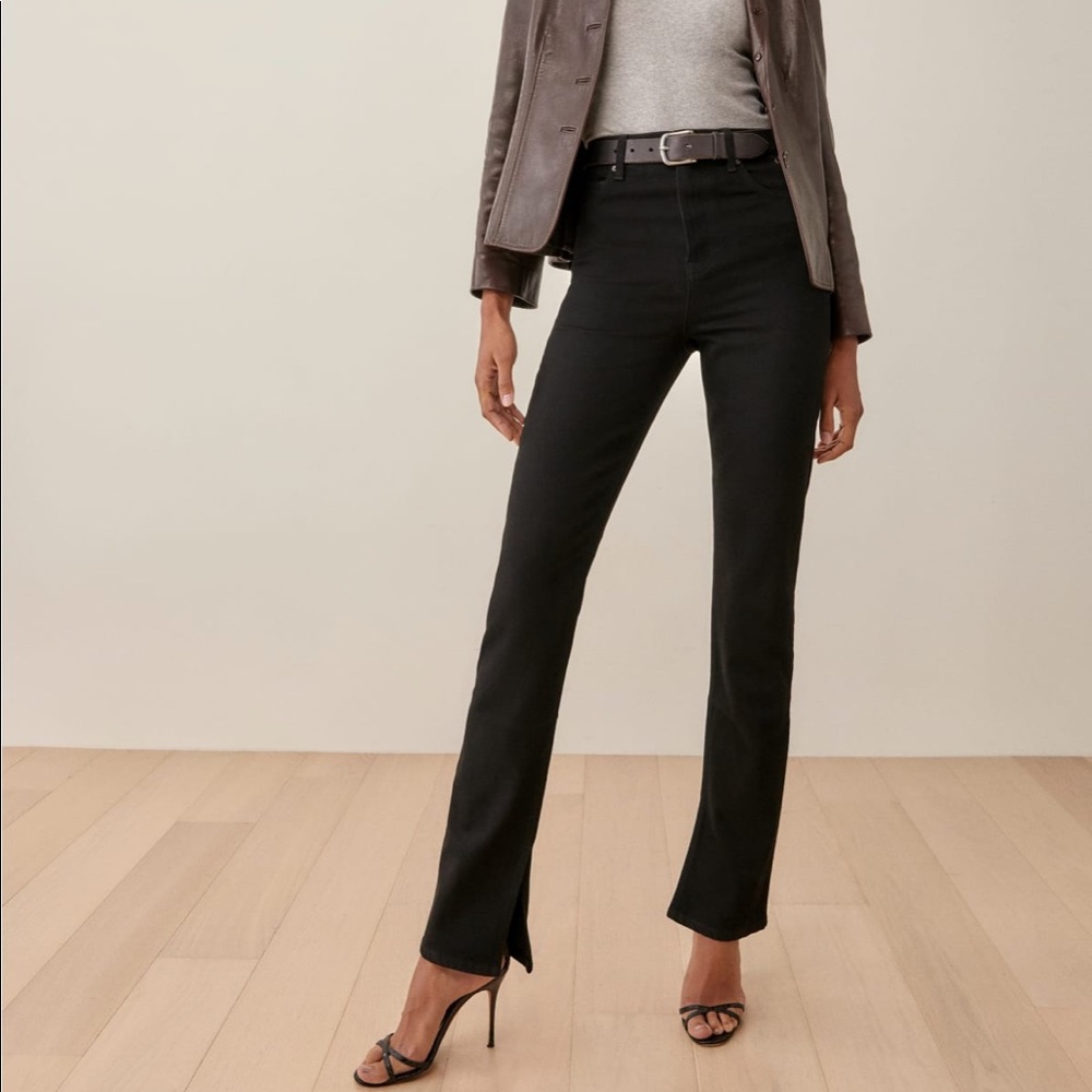 Reformation Black Jeans NWT